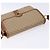 Céline Borsa a Spalla in Tela Macadam CELINE PVC Beige Oro Auth gh516 D'oro - vista 6