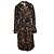 Autre Marque Trench coat de estampado de leopardo de Diane Von Furstenberg Castaño