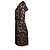 Autre Marque Trench coat de estampado de leopardo de Diane Von Furstenberg Castaño - vista 4