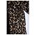 Autre Marque Trench coat de estampado de leopardo de Diane Von Furstenberg Castaño - vista 6