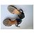 Chanel scarpe nere trapuntate con logo CC Nero - vista 13