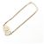 Choker in strass placcato oro Chanel D'oro - vista 3