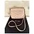 Saint Laurent Loulou Toy Borsa a tracolla in pelle beige - vista 3