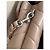Saint Laurent Loulou Toy Borsa a tracolla in pelle beige - vista 6
