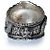 Gucci Ring mit silbernem Gartenlogo Grün - Ansicht 4