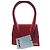 Borsa a mano Jacquemus Chiquito in pelle rossa media Rosso