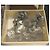 Autre Marque L'Objet Paris Silver Napkin Rings with Diamond Pendants Silvery - view 3