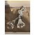 Autre Marque L'Objet Paris Silver Napkin Rings with Diamond Pendants Silvery - view 6