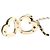 Collana Pendente Specchio Cuore Chanel Coco Mark Nero D'oro - vista 2