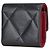 Chanel 19 Coco Mark Dreifach-Brieftasche Schwarz Pink - Ansicht 2