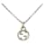 Gucci Interlocking G Necklace in Sterling Silver Silvery  ref.2497665