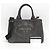 Borsa a Spalla e Tote Donna Prada Canapa 1BG439 Nero - vista 2