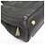Borsa a Spalla e Tote Donna Prada Canapa 1BG439 Nero - vista 7