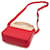 Chloé Mini Borsa in Pelle C Rosso Beige - vista 3
