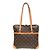 Borsa a spalla Louis Vuitton Monogram Coussin GM M51141 per donne Marrone