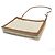 Borsa a Spalla Pochette Navy Balenciaga Beige Bianco sporco - vista 3