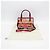 Borsa POSTAL Small Loewe BEIJIN 309.37.W85 Rosso Arancione - vista 2