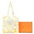 Silk In Borsa Tote ETRIERS in staffe e imbracature Petit H di Hermès Multicolore Giallo - vista 12