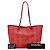 Borsa Tote MM Deauville Coco Mark con catena Chanel Rosso - vista 7