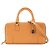 Pochette Amazona Loewe in pelle marrone
