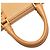 Pochette Amazona Loewe in pelle marrone - vista 4