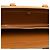 Pochette Amazona Loewe in pelle marrone - vista 5