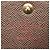 Cartera Larga Sarah Damier Louis Vuitton Castaño - vista 10