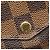 Cartera Larga Sarah Damier Louis Vuitton Castaño - vista 4