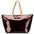 Louis Vuitton Monogram Vernis Bellevue GM Tote Bag Bordeaux Lila