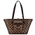 Borsa Tote Manosque PM Damier Louis Vuitton Marrone