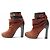 Hermès HERMES STIEFELETTEN GRÖSSE 39 AUS BIKOLOREM LEDER UND Wildleder BEUTEL STIEFELETTEN - Ansicht 2