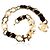 Chanel Vintage Metal Belt Golden Metallic