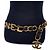 Chanel Vintage Metal Belt Golden Metallic - view 2