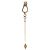 Orecchino a clip con catena e charm in oro Etro - vista 3