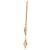 Orecchino a clip con catena e charm in oro Etro - vista 5