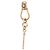 Orecchino a clip con catena e charm in oro Etro - vista 6