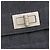 Mademoiselle Chanel blaue gesteppte Schokoladenriegel-Clutch - Ansicht 6