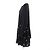 Autre Marque Merlette Blumenperlenkleid Schwarz - Ansicht 2