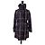 Weekend Max Mara Abrigo marrón de cuadros tartan Max Mara Castaño Gris