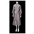 Autre Marque Britt Sisseck Gestreiftes Leinenkleid Mehrfarben - Ansicht 2