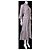 Autre Marque Britt Sisseck Gestreiftes Leinenkleid Mehrfarben - Ansicht 4