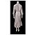 Autre Marque Britt Sisseck Gestreiftes Leinenkleid Mehrfarben - Ansicht 5