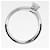 Anello solitario Tiffany Setting in platino con diamante RBC di Tiffany & Co. Argento  - vista 4