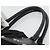 Borsa Tote PRADA in nylon nero argento Auth ep10543 - vista 8