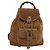 Bamboo Zaino in Bambù GUCCI Camoscio Marrone Oro 003 58 0030 Auth ep10582 D'oro - vista 13