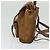 Bamboo Zaino in Bambù GUCCI Camoscio Marrone Oro 003 58 0030 Auth ep10582 D'oro - vista 3