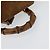 Bamboo Zaino in Bambù GUCCI Camoscio Marrone Oro 003 58 0030 Auth ep10582 D'oro - vista 7
