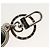 LOUIS VUITTON Monogram Eclipse Vivienne Sporty Portachiavi per Auto M00960 LV Auth 140386M Monogramma - vista 6