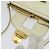 Borsa a Spalla Miu Miu in Pelle Bianca e Oro Auth 140643 Bianco D'oro - vista 10