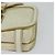 Borsa a Spalla Miu Miu in Pelle Bianca e Oro Auth 140643 Bianco D'oro - vista 15